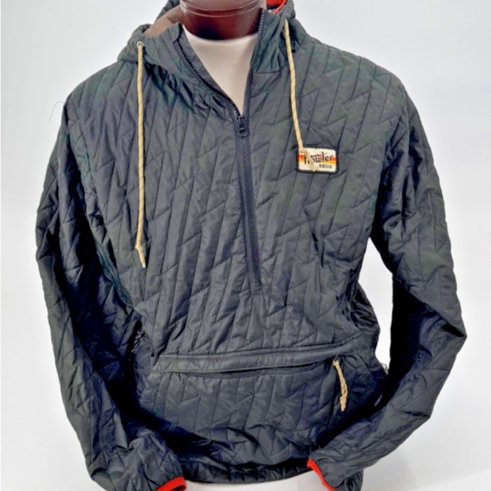 Howler Brothers Quilted Black Pullover Jacket